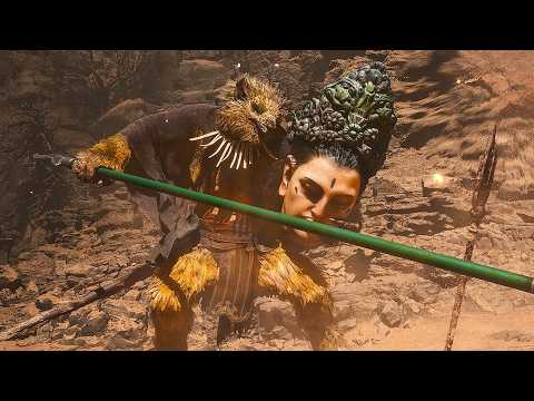 Epic Battle! Defeating the Yellow Wind Sage Boss in Black Myth Wukong - Chapter 2 Ending