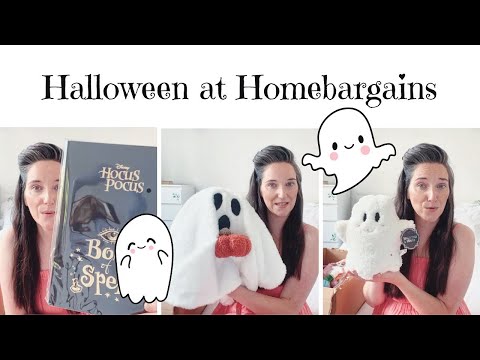 OMG!!!! Look what’s new in homebargains!!  👻 Halloween haul