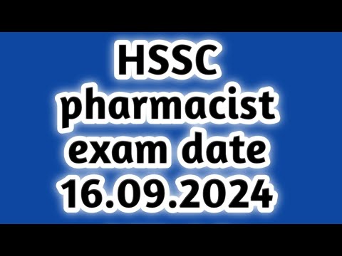 government Pharmacist exam preparation