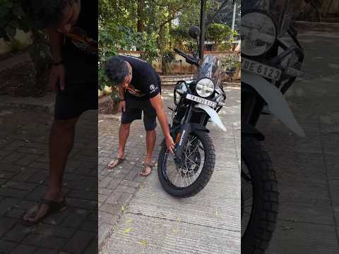 Royal Enfield Himalayan 450 Puncture Alert!