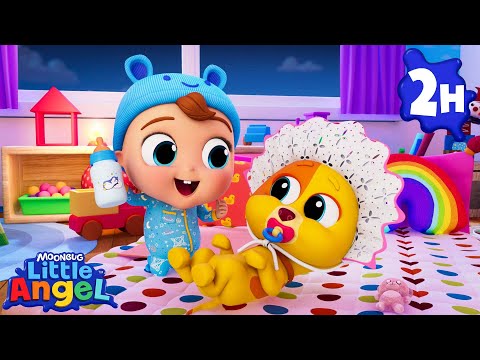 Rock-a-Bye Baby (Bingo Version) | Little Angel | Fun Kids Songs | Nursery Rhymes