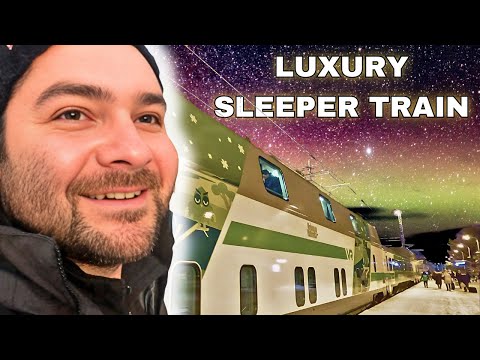 Arctic Circle Overnight Train In First Class