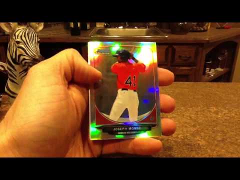 2013 Bowman Draft Baseball break