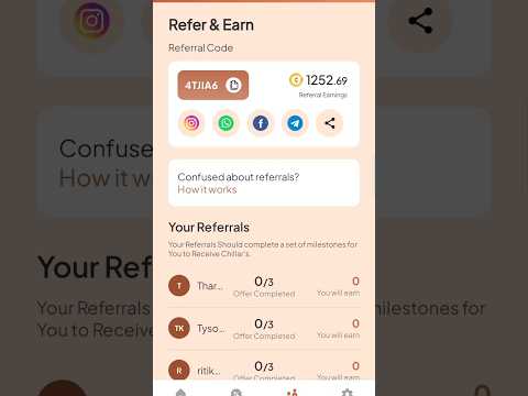 Chillar App Referral Code 2024 Kya Hai #next