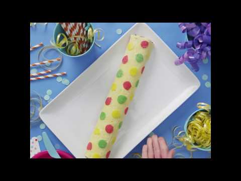 Birthday Cake Roll