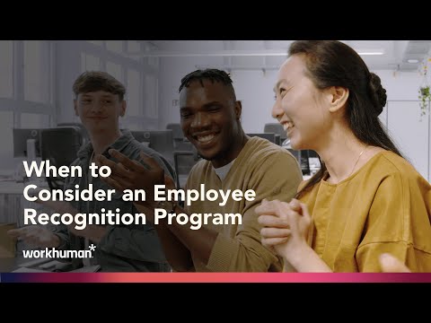 When to Consider an Employee Recognition Program