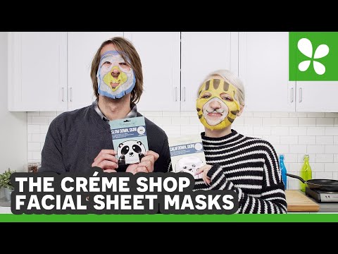 Pamper Your Face: The Créme Shop Facial Sheet Masks | Review