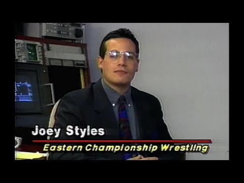 Joey Styles Debuts on ECW Tv  (September, 1993)