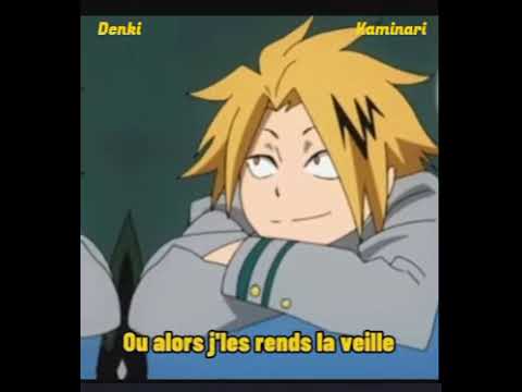 Réviser ?Moi ,jamais ! #anime #denkiedit #mha #denki #denkikaminariedit #denkikaminari #bnhaedits