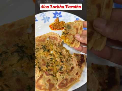 This is How to Make the Best Aloo Laccha Paratha #shorts #foodrecipe