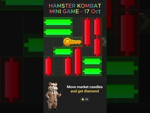 Hamster Kombat New Season Mini Game Solution 17 October 2024