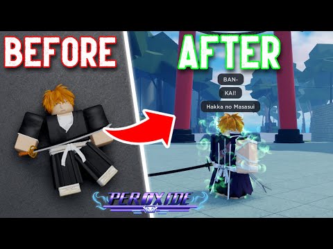 Peroxide: Noob to ICHIGO KUROSAKI in One Video (Roblox)