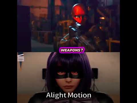 Red Hood (Titans) vs Hit Girl (Kickass) #movies #edit #viralvideo #popular #debate #1v1 #dcedit