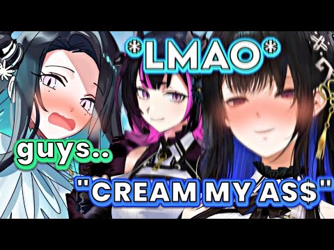 Nerissa reminds Malpha of the "cream my as*" accident  [HololiveEN]