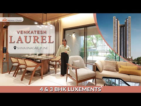 Venkatesh Laurel | 3 & 4 BHK In Shivajinagar | Sample Apartment Tour