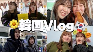 【旅行Vlog】親友と行く2泊３日の初韓国旅行が楽しすぎた‼️🇰🇷