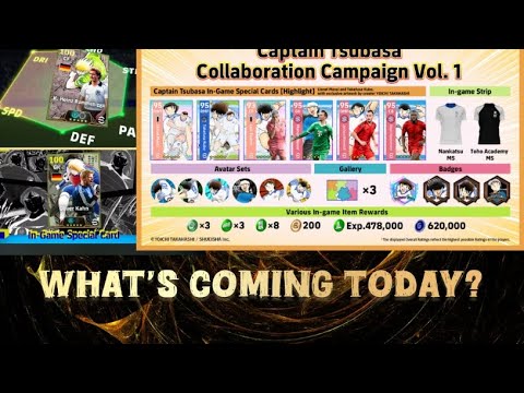 What's coming today? | Kimmich,Neuer,upamencho tsubasa collaboration.