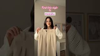 find this fit ft meesho🌷#meesho #outfitideas #dresses #flipkart #newideas #grwm