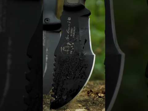 🏃Speed Review - Tom Brown Tracker Knife / Unleash Survival Bushcraft Power #shorts #survival #knife