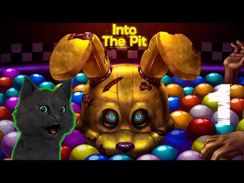 Хэллоуин 🐱 Супер Кот в пиццерии фнаф будущего #1 🐱 Five Nights at Freddy's Into the Pit 🐱 Halloween