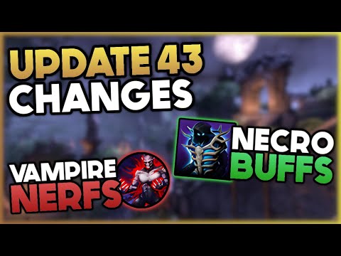 Necro Buffs, Vampire Nerfs and much more! - Update 43 PTS Patch Notes | Elder Scrolls Online