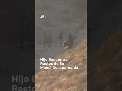 Hijo encuentra restos de mujer desaparecida después de ir a retiro espiritual - N+ #Shorts