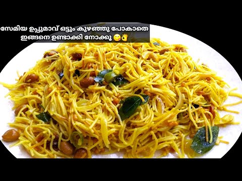 Easy Breakfast Recipe | 🔥ഇത്രയും രുചിയോടെ സേമിയ ഉപ്പുമാവ് നിങ്ങൾ കഴിച്ചിട്ടുണ്ടോ | Semiya Recipes