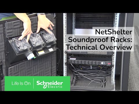 NetShelter Soundproof Racks: Technical Overview