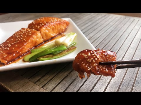 照烧三文鱼/Teriyaki Salmon/照り焼きサーモン/데리야끼 연어