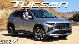 2025 Hyundai Tucson Limited -- NEW Interior, Technology & More! (But Does it BEAT RAV4??)