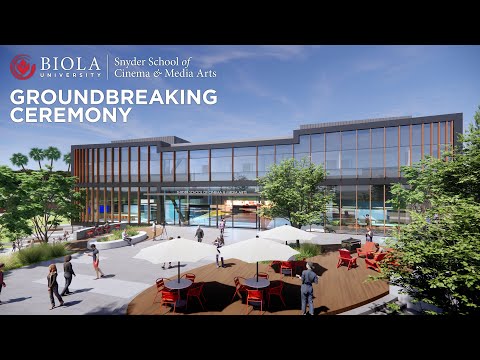 Groundbreaking Ceremony for Snyder School of Cinema & Media Arts