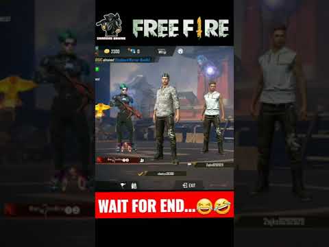 FUNNY MOMENT 🤣🤣 WAIT FOR END #CHIRAANDGAMING #FREEFIRE #FREEFIREINDIA