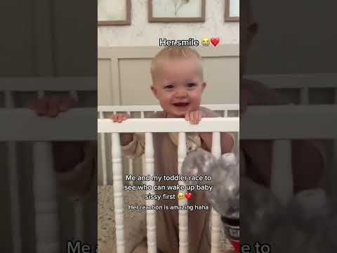 SISTER SURPRISE Leaves Toddler Overjoyed!