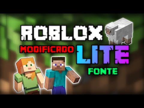 [ROBLOX LITE] ❤️CHEGOUU! ROBLOXMINE ATUALIZADO! ROBLOX COM LETRAS DE MINECRAFT PARA ANDROID! RIOPLAY