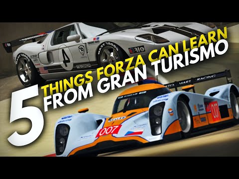 5 Things Forza Can Learn From Gran Turismo | Prizes | Quality | Individuality | Benefits of Absence