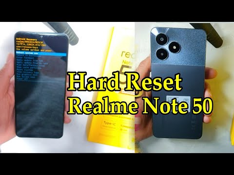 Hard Reset Realme Note 50