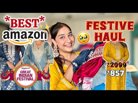 HUGE *FESTIVE KURTA SETS/KURTI HAUL* 😍UPTO 80% OFF  ✨♥️ | Rashi Shrivastava