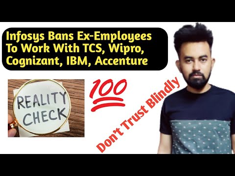 Truth about Infosys Bans Ex-Employees To Work With TCS, Wipro, Cognizant, IBM, Accenture || Chandan