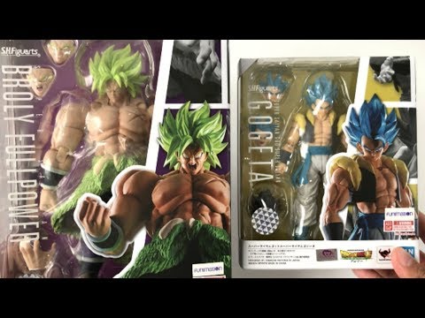 Unboxing SHFiguarts Super Saiyan Broly Fullpower & Super Saiyan God Super Saiyan Gogeta