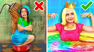 Clever Parenting Hacks in Jail! GOOD vs BAD