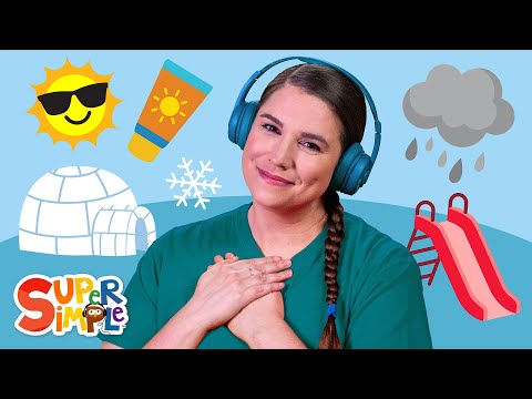 How's The Weather?☀️ | Imagination Time With Caitie | Relaxing Audio Fun For Kids