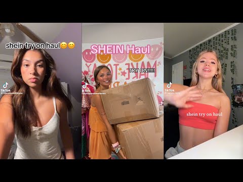 Shein try on haul - TikTok compilation