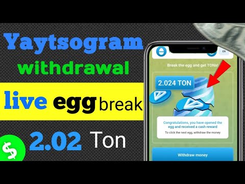 Yaytsogram Live Withdraw Proof 🤑 | yaytsogram real or fake | Yaytsogram Telegram Bot | yaytsogram