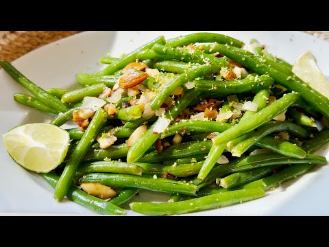 How To Cook Sautéed Green Beans With Almonds | A must try