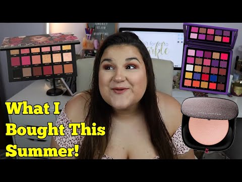 What I Bought This Summer! *Makeup Haul*