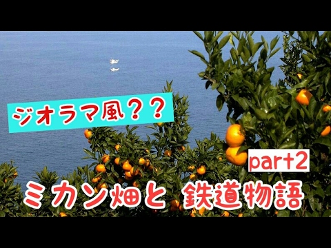 絶景!!☆ジオラマ風《part2》ここだけ!!絶景か!?～ミカン畑～