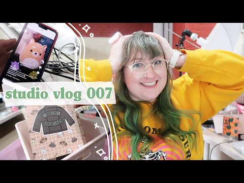 studio vlog 007 | cute new things!