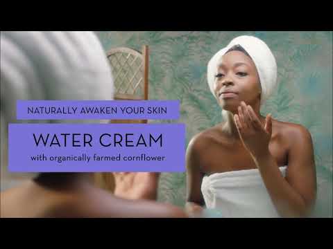 Hydrating Water Cream with Organic Cornflower - Naturally Awaken Your Skin