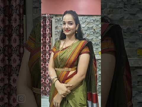 Sauth indian saree look kasa vatla comment karun nakki sanga #vairlreel #trending #viarl #love