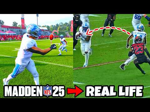 I Recreated TOP PLAYS From NFL Week 3 in Madden 25!